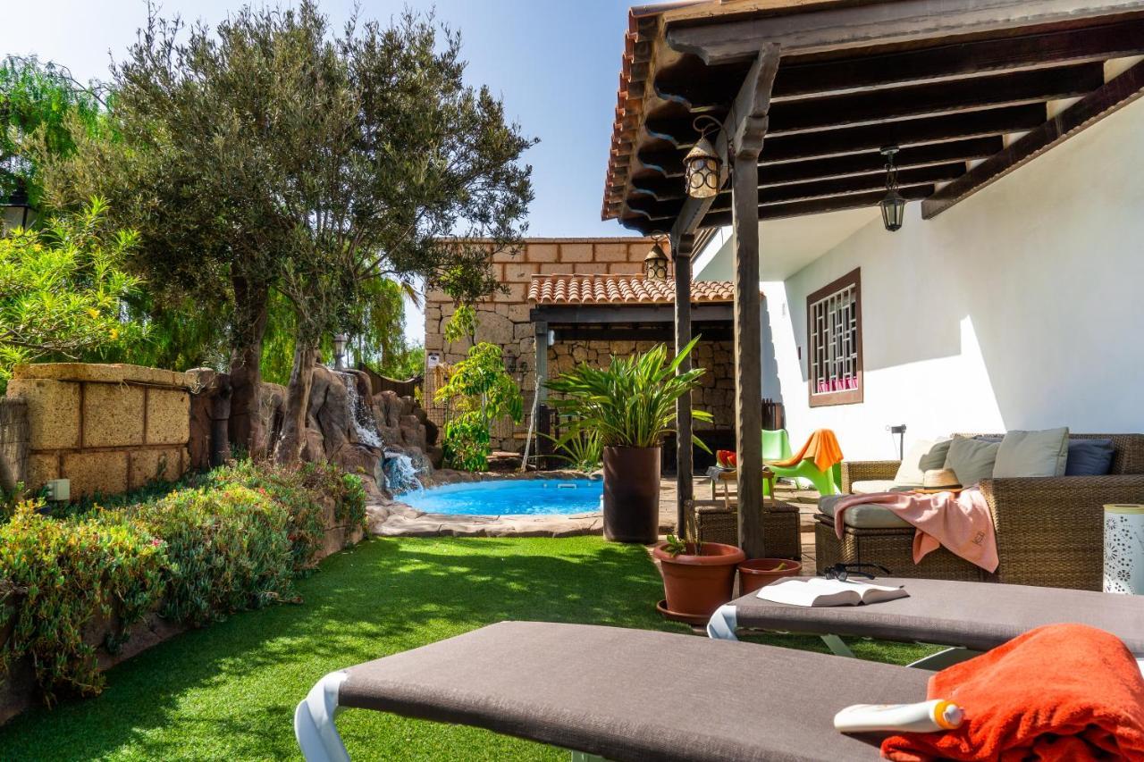 Deluxe Villa Bella Vita Air Con & Heated Pool, Tenerife South Чайофа Экстерьер фото
