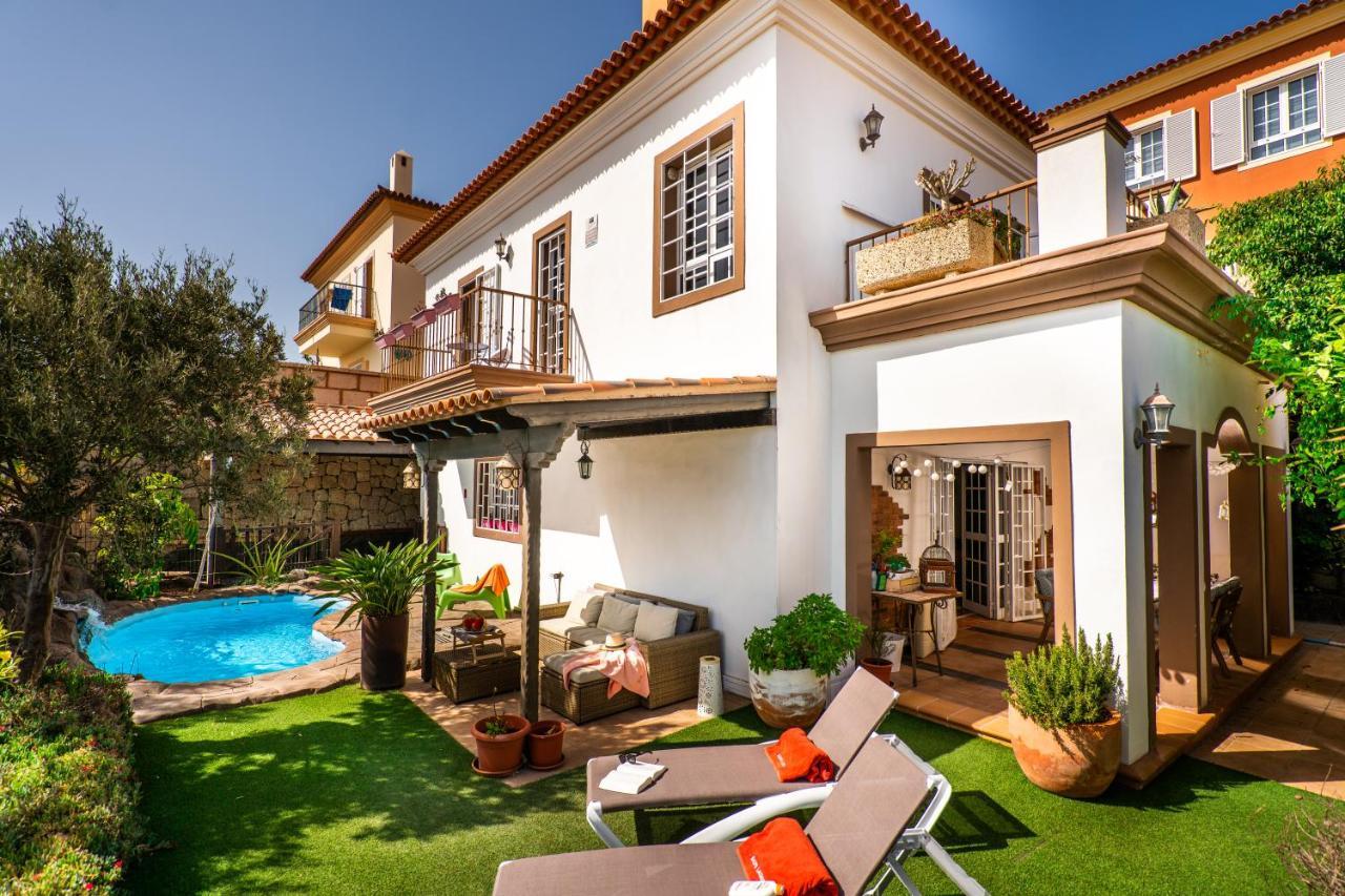 Deluxe Villa Bella Vita Air Con & Heated Pool, Tenerife South Чайофа Экстерьер фото